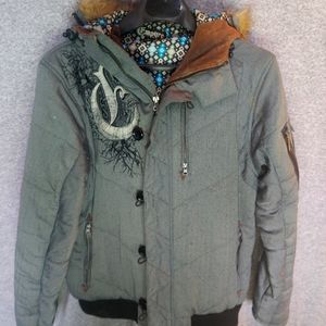 Empyre Men's Snowboarding Jacket, size Large, Grey